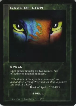 Gaze of Lion